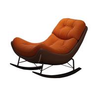 Genérico Mecedora tapizada Vintage: cómoda butaca reclinable para Sala de Estar, Dormitorio, balcón y terraza. Comodidad Elegante y diseño Atemporal para la decoración del hogar.