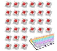 Genérico Mechanical Keyboard Replacement Axis - DIY Key Switches for Custom Mechanical Keyboards | 30PCS Cross Shaft Switches with Durable Construction, Keyboard Accessories for Gamers and T