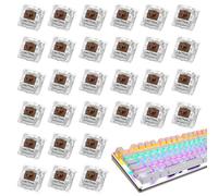 Genérico Mechanical Keyboard Replacement Axis, Handmade Switch, 30Pcs Cross Shaft Change & Fundamental, Automated Key Switches Accessories for E-Sports, Coding, or Typing Documents