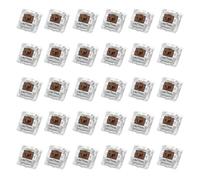 Genérico Mechanical Keyboard Replacement Axis, Mechanical Keyboard Accessories Set, 30pcs Shaft Switches, Sturdy Tactile Response, Ideal for Repair, Customization, and Setup, Multicolor