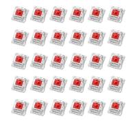 Genérico Mechanical Keyboard Replacement Axis, Tactile Keyboard, 30pcs Shaft Switches, Key Switches, Keypad Accessories for Computer Customizable Builds at Home