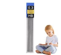 Genérico Mechanical Pencil Refills - Pencils Lead | Smooth 12 Pieces Leads Refill | Pens Accessory For School Teens | 12 Pieces Pencil Lead Refill Boys Girls Home Family Youth Examination Friends