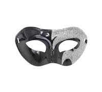 Genérico Media cara hueca de encaje hermosa, adecuada para banquetes de máscaras de carnaval (E, One Size)