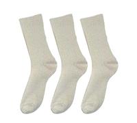Genérico Medias metálicas transparentes con brillo calcetines de vestir lurex elegantes para navideñas ajuste elástico cómodo y puntera reforzada para uso diario (White, One Size)