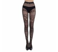 Genérico Medias Tallas Grandes Mujer Curvy,Medias de Fiesta con Estilo Oscuro para atrevidas, Cualquier Atuendo Elegante Noche.