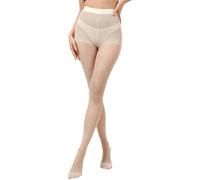 Genérico Medias Tallas Grandes Mujer Curvy,Medias Transparentes con Estampado de Estrellas Brillantes, Elegantes Leggings Pantimedias Suaves y elásticas para Adelgazar