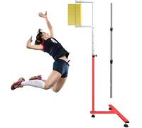 Genérico Medidor de Salto Vertical de Altura Ajustable para Entrenamiento de Voleibol, medición del Rendimiento Deportivo, Pruebas de Aptitud física, Deportes al Aire Libre y evaluación de la capacid