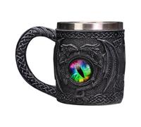 Genérico Medieval Dragon Mug - Stainless Steel Insulated Beer Tankard