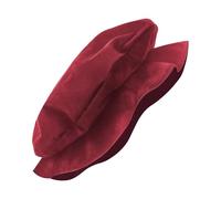 Genérico Medieval Hat - 22in Tudor Beret | Retro Soft Renaissance Cosplay Costume Hat For Men Women, Vintage Beret For Masquerade Ball Halloween Holiday Party, Photography Stage Prop