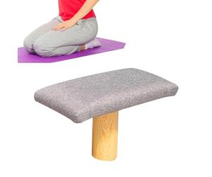 Genérico Meditation Bench Portable Kneeling Stool | Wooden 31×16×16cm Prayer Seat Zen Sitting Bench Foldable Balance Stool For Mindfulness Yoga Sensory Training Quiet Meditation Support