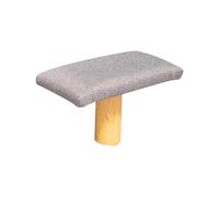 Genérico Meditation Bench - Wooden Ergonomic Yoga Kneeler Chair | Foldable Prayer Bench, Perfect for Home Studio, Bedroom, Living Room, and Outdoor Travel Meditation Practice, 31x16x16cm Gray Wood