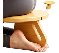 Genérico Meditation Bench Wooden Relaxation Kneeling Seat Meditation Bench