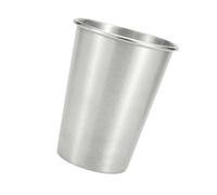 Genérico Medium Size Stainless Steel Pint Cups,350ml Metal Cups For Drinking Outdoors - Shatterproof Cup Tumblers Scope Of Application For Travel Outdoors, BPA Free Healthy Metal Drinking Glasses