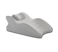 Genérico Megelyn - The Flame Pillow,27° Angle Position,Memory Foam Wedge Cushion,Integrated Curved Surface,Ideal for All Postures (Gray)