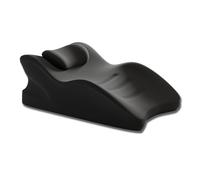 Genérico Megelyn - The Flame Pillow,27° Angle Position,Memory Foam Wedge Cushion,Integrated Curved Surface,Ideal for All Postures (Black)