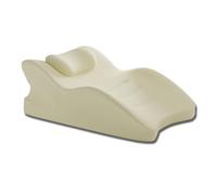 Genérico Megelyn - The Flame Pillow,27° Angle Position,Memory Foam Wedge Cushion,Integrated Curved Surface,Ideal for All Postures (Yellow)