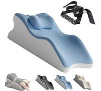 Genérico Megelyn - The Flame Pillow, 27° Angle Position, The Spark Pillow by Vitaxe, Memory Foam Lumbar Support, Butt Cushion for Couples, for Sitting and Lying (Blue)