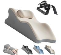 Genérico Megelyn - The Flame Pillow, 27° Angle Position, The Spark Pillow by Vitaxe, Memory Foam Lumbar Support, Butt Cushion for Couples, for Sitting and Lying (Beige)