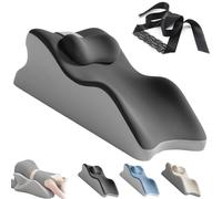 Genérico Megelyn - The Flame Pillow, 27° Angle Position, The Spark Pillow by Vitaxe, Memory Foam Lumbar Support, Butt Cushion for Couples, for Sitting and Lying (Gray)