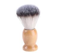 Genérico mejor cepillo para barba de afeitar cera para bigote recortador de nariz para hombres espuma afeitar espuma de afeitar cepillo de bigote cepillo de barba de cerdas De madera