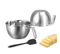 Genérico Melting Chocolate Pot - Baking Fondue Tool, Melting Cheese Pot, Butter Culinary Home Kitchen Restaurant, Chocolate Candy Cheese Dessert, Smooth Warm Treat, Easy Pour Cooking Accessory