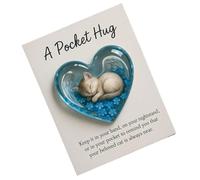 Genérico Memorial Del Gato,Colección de de Tarjetas en Forma de Corazón | Tarjetas Emocionales - Para Mujeres Adolescentes Navidad Vacaciones Motivación Fomento