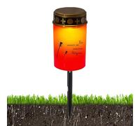 Generico Memorial Grave Lamp - LED Stake Light, Decorative Outdoor Candle, Garden Cemetery Pathway, Backyard Party Accent | Suitable Home Cemetery Lighting, Perfect for Memorial Decoration