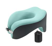 Genérico Memory Foam Pillow - U Shape Neck Cushion for Sleeping | Ergonomic Soft Build, Compact Nap Accessory, Comfortable Travel Aid, Practical Pillow for Students Yoga Car Commute