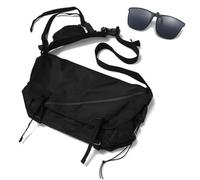 Genérico Men Large Capacity Flap Crossbody Bag,Waterproof Nylon Casual Shoulder Bag,Vintage Travel Foldable Sports Satchel Bags