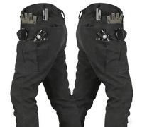 Genérico Men’s Winter Tactical Pants - Fleece Lined, Durable, Stretchable for Cold Weather Work & Outdoor Adventures (Black,M)