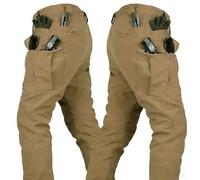 Genérico Men’s Winter Tactical Pants - Fleece Lined, Durable, Stretchable for Cold Weather Work & Outdoor Adventures (Khaki,XXL)