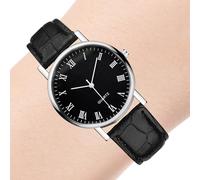 Genérico Men’s Wrist Watch - Classic Analog Watch with Leather Strap | Casual Business For Men & Women, Fashion Wristwatch For Daily Wear, Office & Events