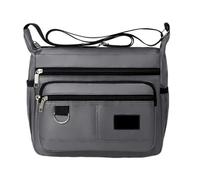 Genérico Men Single Shoulder Bag, Multi-Pocket Waterproof Sling Backpack, 9.84x3.94x8.27 inches, Practical Multifunctional Chest Pack, Trendy cross body Bag for Daily Use, Short Trip, Travel