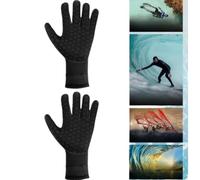 Genérico Men's Diving Gloves, Adjustable Non-Slip Gloves Multipurpose Thermal 3 mm for Snorkel - Diving for Water Sports - for Snorkel Kayak Canoeing Underwater Swimming (2XL)