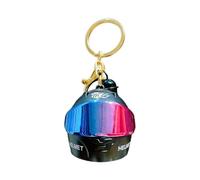 Genérico Men's LED Keychain Metal Bag Charm Key Ring Portable Light Pendant | Cool Decorative Accessory for Backpacks Purses Wallets Keys Daily Carry