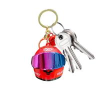 Genérico Men's LED Keychain Metal Bag Charm Key Ring Portable Light Pendant | Cool Decorative Accessory for Backpacks Purses Wallets Keys Daily Carry