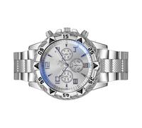 Genérico Mens Quartzs Wrist Watches - Fashion Timepiece Accessories for Business Casual Wear | Stainless Steel Analog Dials Design Perfect for Office Parties Weddings Giving