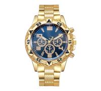 Genérico Mens Watches - Business Casual Style with Classic Analog, Stainless Steel Wrist Watch, Fashion Accessory, Water Resistant Design for Party, Wedding, Date, Events, 8.66 Inches