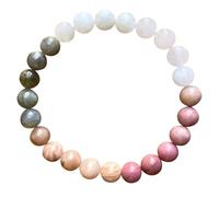 Genérico Mensaje 8 Pulsera Inoxidable Colores Clásico Pulsera Individual Charm Pequeña Pareja Frases Naturales Anillos, talla única, Plástico, No Gemstone
