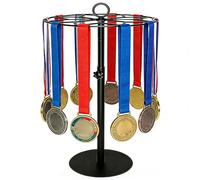 Genérico Mensola Da Scrivania - Organizzazione Efficiente Girevole In Metallo per Premi Sportivi | Rastrelliera Portanastri - per Corsa, Nuoto, Calcio, Baseball, Wrestling, Pallavolo