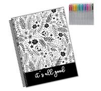 Genérico Mental Health Mood Journal - Track your Moods & Relieve Anxiety, 90 Day Guided Anxiety & Mood Tracker for Self-Care, Daily Emotional Gratitude & Stress Management Journal (#D)