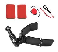 Generico Menton - Soporte para mentón para moto, kit de montaje de dolor de cabeza de moto, de cámara deportiva | Para cámaras deportivas, kit de montaje de cámara deportiva de acción