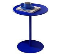 Genérico Mesa Alta de Bar, Mesa de bistró, Mesa de Centro, Mesa Redonda de cóctel, Mesa Auxiliar Alta para Sala de Estar, Comedor, Cocina, Mesa Auxiliar de Comedor con Base de Metal, escrit