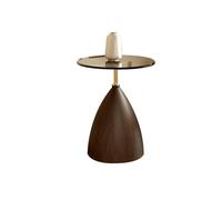 Genérico Mesa Auxiliar de sofá, mesita de Noche, Estructura de Metal, Adecuada for Sala de Estar y Dormitorio.(1)