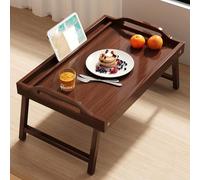 Genérico Mesa Baja Japonesa Plegable - Sin Montaje, Portátil para Usar sobre Tatami o Suelo, Estilo Japonés para tu Hogar (Brown,70x35x30cm/28x14x12in)