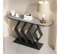 Genérico Mesa Consola Moderna y Delgada para recibidor: Mueble de Pasillo Que Ahorra Espacio con Elegante Estructura para una decoración contemporánea del hogar, Ideal para Espacios pequeños y recibi