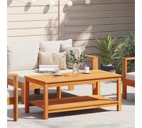 Genérico Mesa de Café Marrón 70 x 40 x 45 cm Madera Maciza de Acacia,Mobiliario,Mesas,Mesas Decorativas,Mesas de Centro,Marrón,15.5 KG,4108105