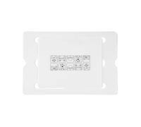 Generico Mesa de camping portátil, bandeja resistente al calor, mesa de playa portátil - para exteriores, playa, senderismo, mochila de hombro, excursión, viaje, barbacoa, picnic, cena y fiesta