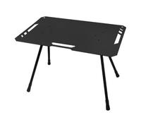 Generico Mesa de campo - Mesas laterales plegables | Mesa plegable ajustable | Mesas de picnic de aleación de aluminio | Fareway Camp Freeture | Space Salvaling Camp Gear | Camping m