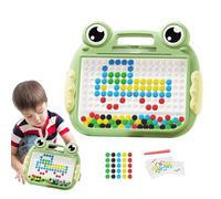 Generico Mesa de dibujo magnética para niños | Mesa de dibujo con cuentas magnéticas en forma de rana, mesa de disëgno magnética creativa para niños, mesa de pintura educativa interactiva